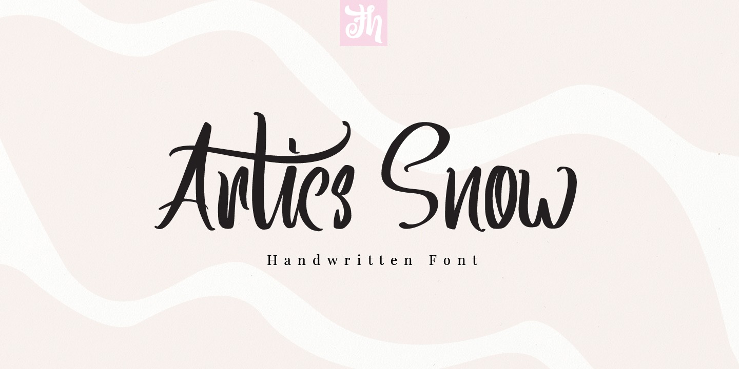 Font Artics Snow
